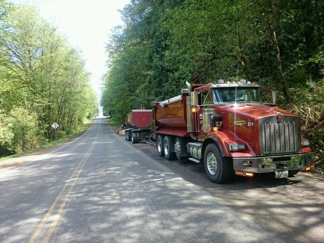 Ready to haul asphalt.